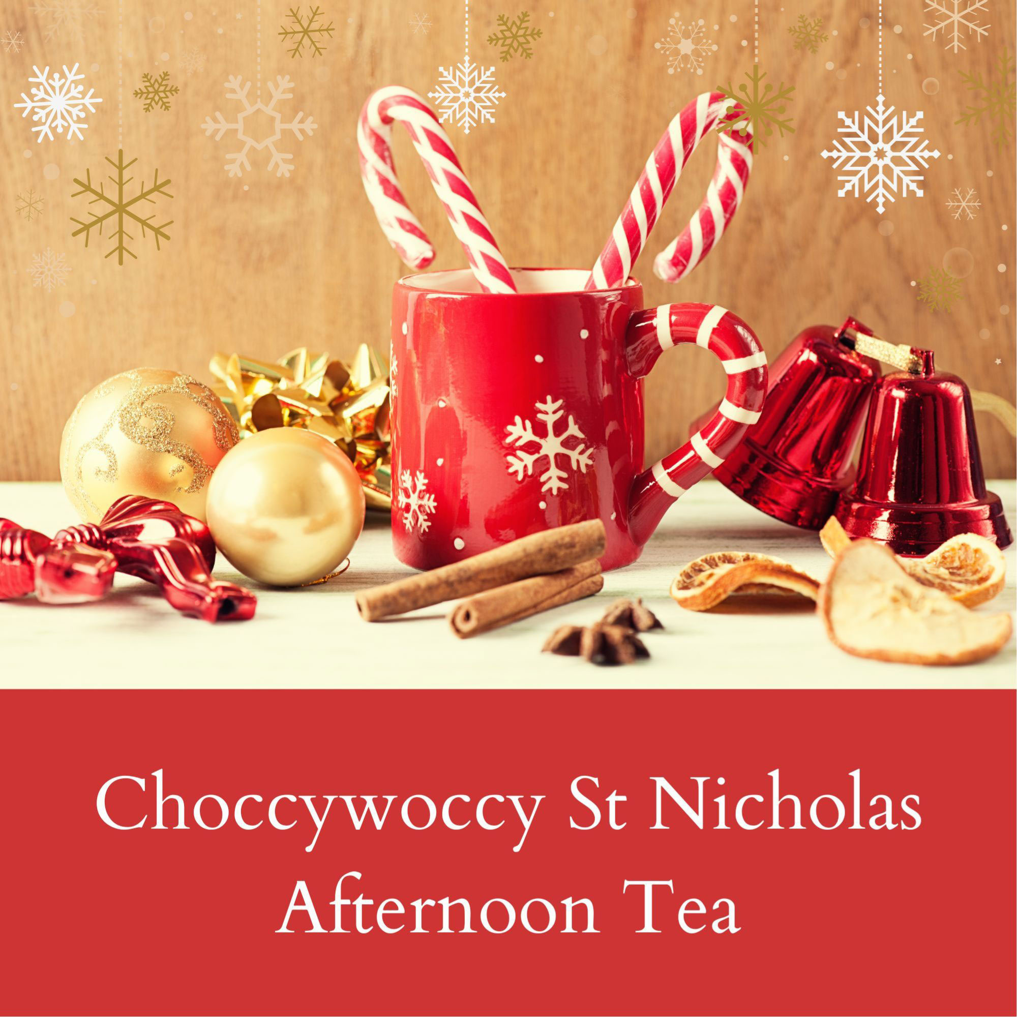 Choccywoccy St Nicholas Afternoon Tea